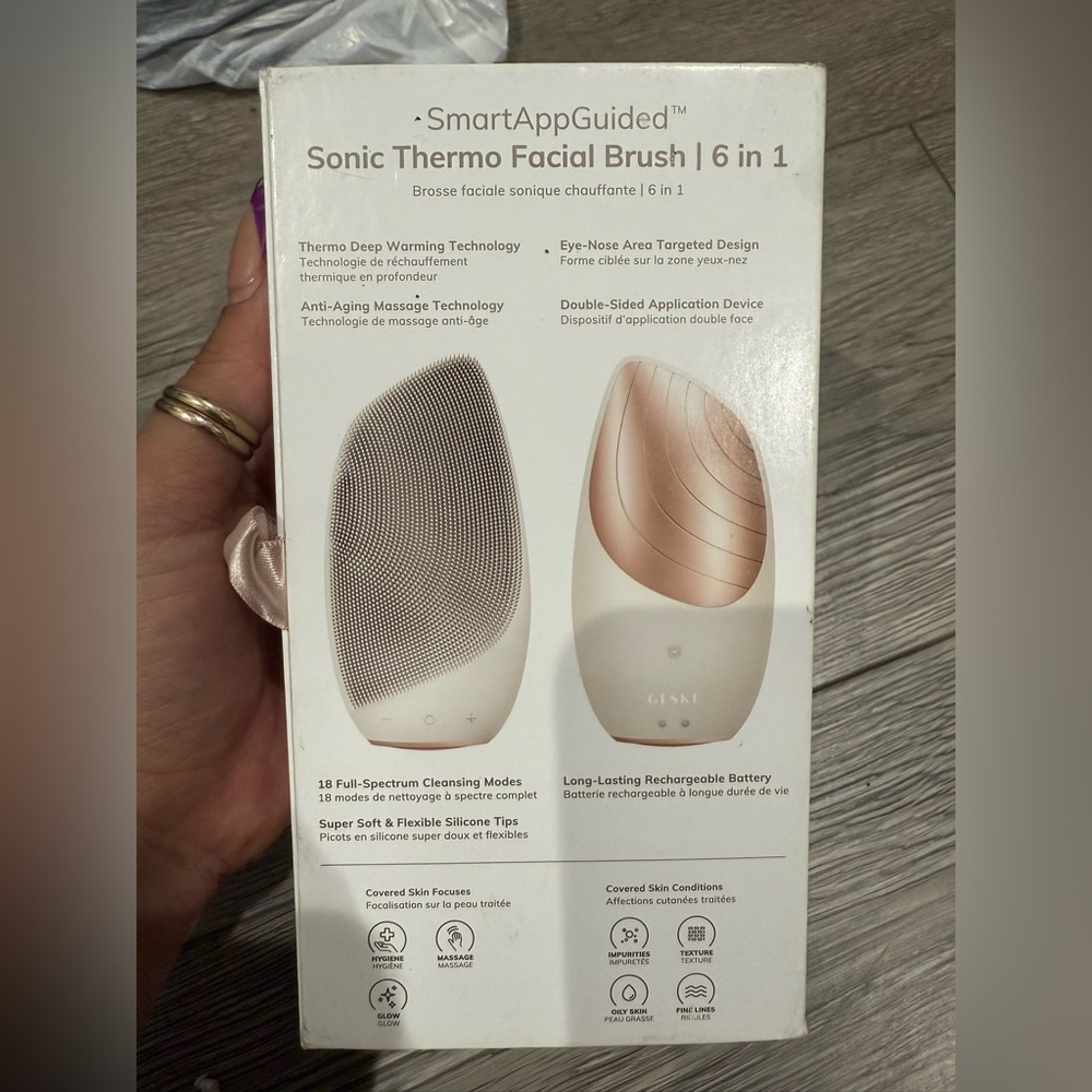 Geske Sonic Thermo Facial Brush 6 in 1